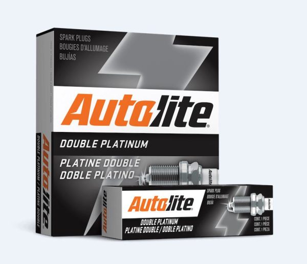 AUTOLITE APP2545 Double Platinum Automotive Replacement Spark Plug (Case of 4)
