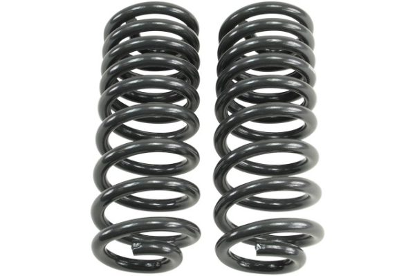 BELLTECH 4800 Coil Spring; 2 Inch Drop; Powder Coated; Black; Set Of 2