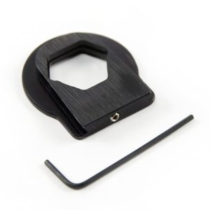 BRAND MOTION 5000-TFAB Twist-Off Mirror Mount Adapter Bracket | Rear View Mirror Replacement | Convert Factory Trilobe to Universal D-Tab Wedge Mount | Easy Install