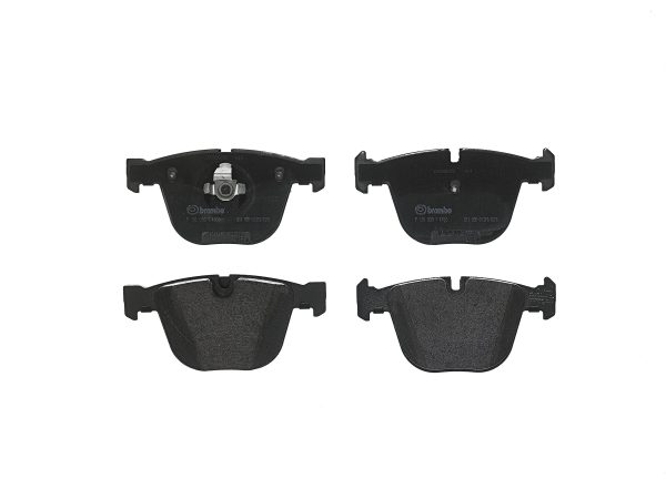 BREMBO P06050 Low-Met Rear Disc Brake Pad Set of 4