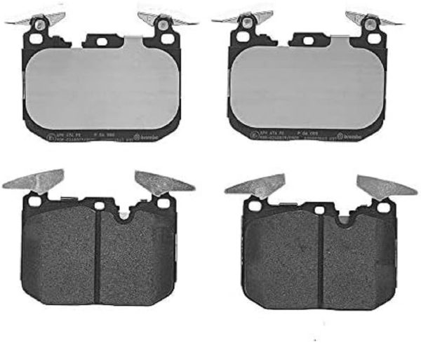 BREMBO P06088 Brake Pad; FMSI D1609-8822; Low-Metallic; Set Of 4