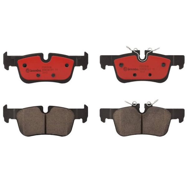 BREMBO P06094N Premium Ceramic Rear Disc Brake Pad Set of 4