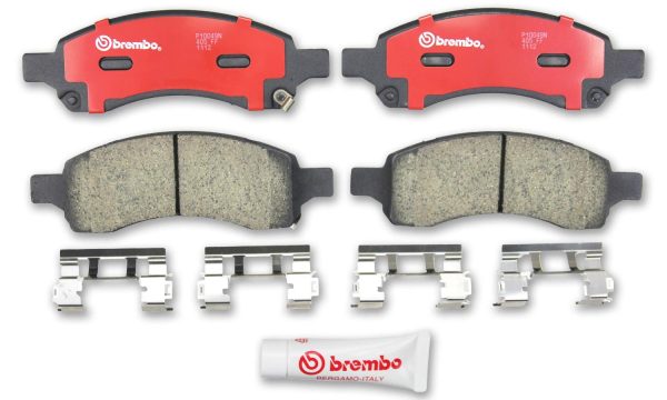 BREMBO P10049N Premium Ceramic Front Disc Brake Pad Set of 4