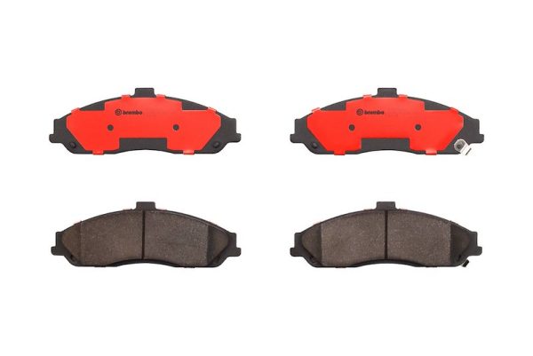 BREMBO P10052N Premium Ceramic Front Disc Brake Pad Set of 4