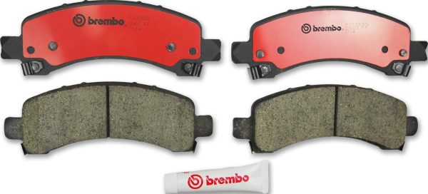BREMBO P10055N Premium Ceramic Rear Disc Brake Pad Set of 4