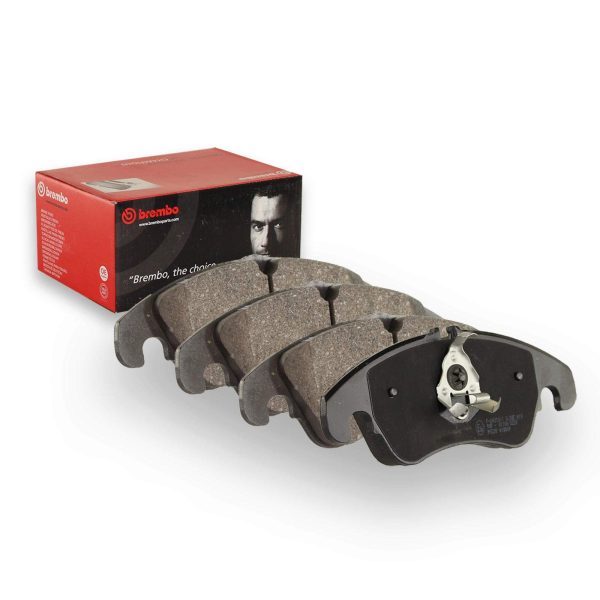 BREMBO P50138 Low-Met Rear Disc Brake Pad Set of 4