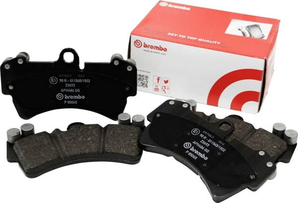 BREMBO P59058N Premium Ceramic Front Disc Brake Pad Set of 4
