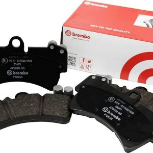 BREMBO P64002N Premium Ceramic Front Disc Brake Pad Set of 4