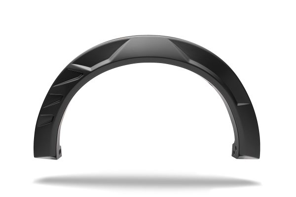 BUSHWACKER 20972-02 DRT Extended Front & Rear Fender Flares | 4-Piece Set, Black, Smooth Finish | Fits 2021-2024 Ford F-150 (Excludes Lightning Model)