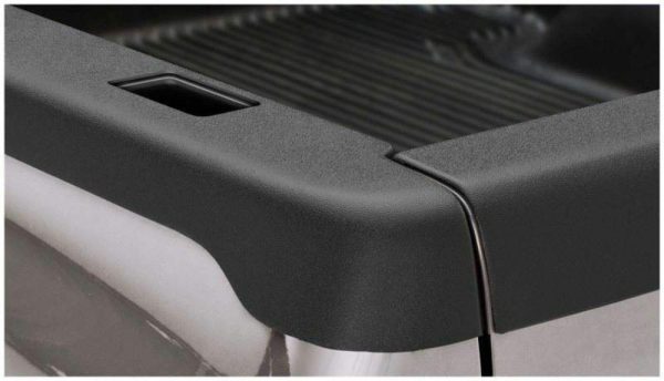 BUSHWACKER 28508 Ultimate BedRail Caps - SmoothBack w/ Stake Holes | 2-Piece Set, Black, Smooth Finish Fits 1993-2011 Ford Ranger w/ 6FT Bed; 1994-1997 Mazda B4000 w/ 6FT Bed (Excludes STX Models)
