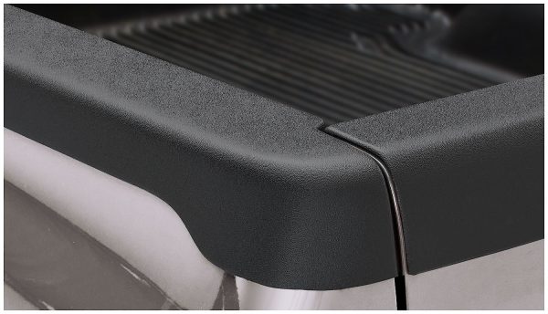 BUSHWACKER 28509 Ultimate BedRail Caps - SmoothBack w/o Stake Holes | 2-Piece Set, Black, Smooth Finish Fits 1993-2011 Ford Ranger w/ 6FT Bed; 1994-1997 Mazda B4000 w/ 6FT Bed (Excludes STX Models)