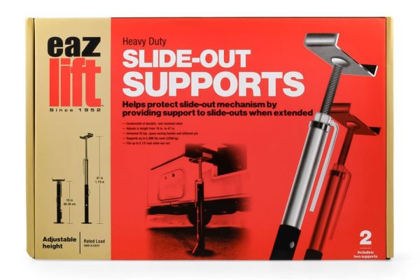 CAMCO 48866 Slide Out Stabilizer; Set of 2