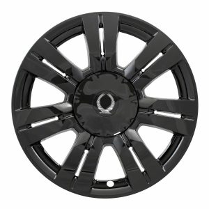 COAST TO COAST IWCIMP357BLK Gloss Black Impostor Wheel Skins, Set of 4, Compatible with Cadillac SRX 2010-2016