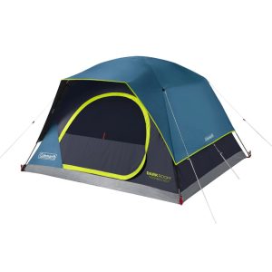 COLEMAN 2000036528 SKYDOME 4 PERSON DARK ROOM CAMPING TENT