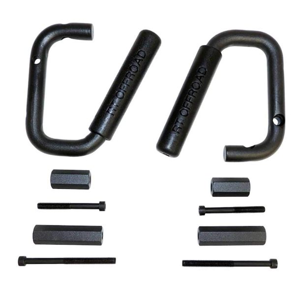 CROWN AUTO RT27049 Grab Handle Set Blk Steel Hndl Set