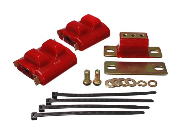ENERGY SUSPENSION 3.1130R Complete Engine and Transmission Mount Set