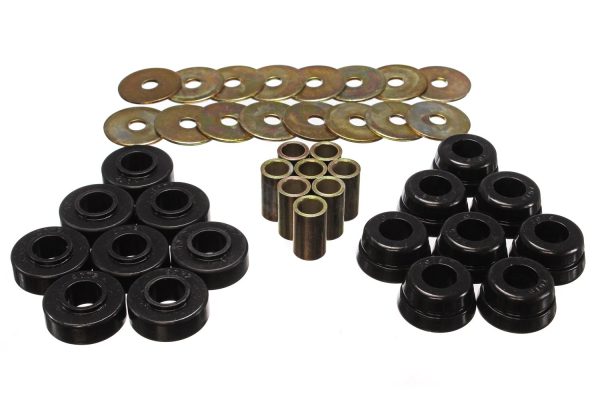 ENERGY SUSPENSION 3.4126G Body Mount Set with Hardware for GM