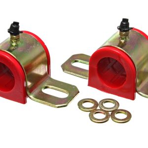 ENERGY SUSPENSION 9.5161R 1 INCH Greasable Sway Bar Set, Red