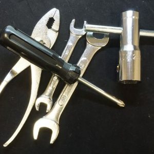 HELIX RACING 350-9325 MOTORCYCLE/ATV ECONOMY TOOL SET, For Motorcycle Repairs; 5 Piece Set