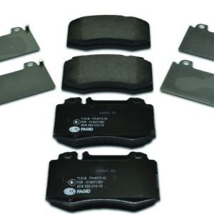 HELLA 355010101 BRAKE PAD SET DISC BRAKE, Low-Metallic; Set Of 2; With Pad Wear Sensor