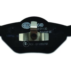 HELLA 355011301 BRAKE PAD SET DISC BRAKE, Low-Metallic; Set Of 2