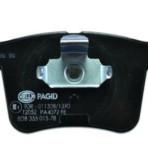 HELLA 355015781 BRAKE PAD SET DISC BRAKE, Low-Metallic; Set Of 2