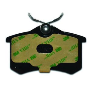 HELLA 355018111 BRAKE PAD SET DISC BRAKE, Low-Metallic; Set Of 2; With Mounting Hardware