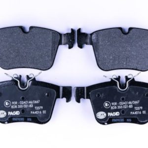 HELLA 355021831 BRAKE PAD SET DISC BRAKE, Low-Metallic; Set Of 2