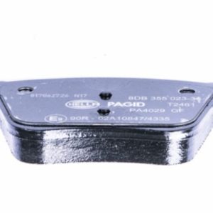 HELLA 355023361 BRAKE PAD SET DISC BRAKE, Low-Metallic; Set Of 2