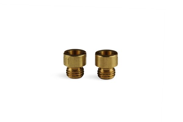 HOLLEY 122-63 JETS, For Use With Holley Carburetor; Gasoline; 0.062 Inch Hole Size; Brass; Set of 2