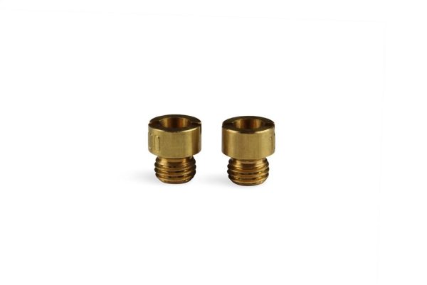 HOLLEY 12283 Carburetor Metering Jet; For Use With Holley Carburetor; Gasoline; Jet Number 83/ 0.0975 Inch Hole Size; Brass; Set of 2
