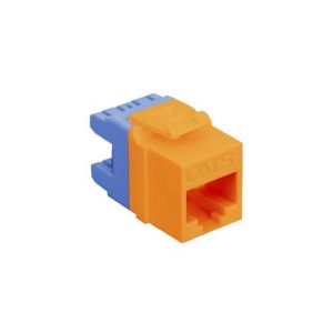 ICC IC1078F5OR MODULE, CAT 5e, HD, ORANGE