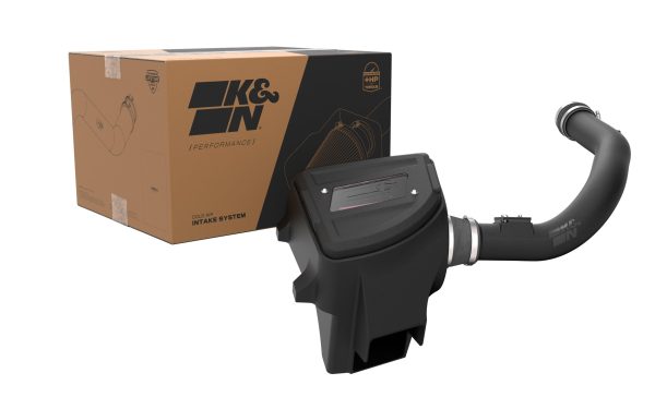 K&N FILTER 63-1586 Cold Air Intake Kit: High Performance, Guaranteed to Increase Horsepower: Fits 2020-2023 RAM 1500 V6-3.0L TURBO DSL