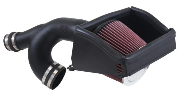 K&N FILTER 632592 Cold Air Intake Kit: Increase Acceleration & Towing Power, Guaranteed to Increase Horsepower up to 23HP: Compatible with 3.5L, V6, 2015-2016 Ford F150 Turbo Ecoboost,63-2592