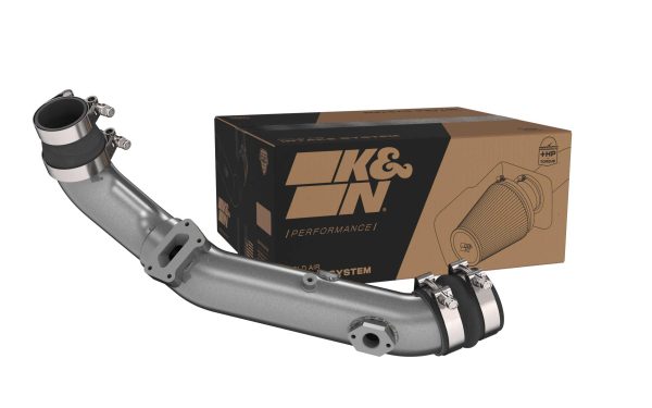 K&N FILTER 77-1019KC Charge Pipe Kit: Guaranteed Horsepower Increase: Fits 2020-2022 HYUNDAI VELOSTER N L4-2.0L F/L TURBO