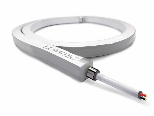 LUMITEC 101647 Moray Flex Strip Light RGBW 1.5FT 10-14vDC White Finish