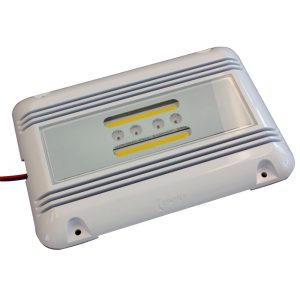 LUNASEA LLB-51WO-91-10 LED ENGINE ROOM UTILITY LIGHT - 16W - 3,200 LUMEN OUTPUT, IGNITION PROOF, 10-40 VDC, 4000K NATURAL WHITE LEDS