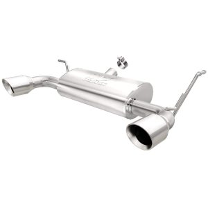 MAGNAFLOW 15178 Performance Exhaust System Axle-Back, Street Series, For 2007-2017 Jeep Wrangler, For 2018 Jeep Wrangler JK, Dual Split Rear Exit