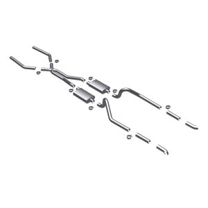 MAGNAFLOW 15816 1967-1970 Ford Mustang Street Series Crossmember-Back Performance Exhaust System