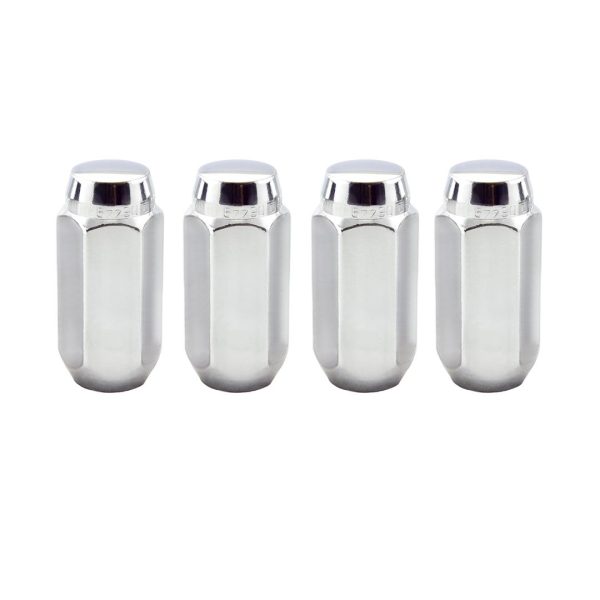 MCGARD 64021 Chrome Cone Seat Style Lug Nut Set (M14 x 1.5 Thread Size) - Set of 4
