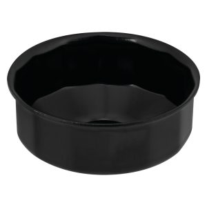 PERFORM TOOL W54117 Heavy Duty Oil Filter Wrench for Multiple Brands - Steel Construction, 3/8-Inch Drive Tool Compatibility