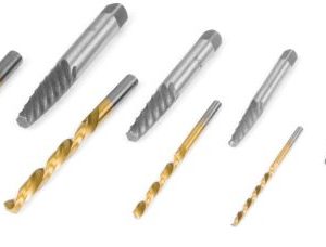 PERFORM TOOL W8697 10-Piece Spiral Flute Screw Extractor Set