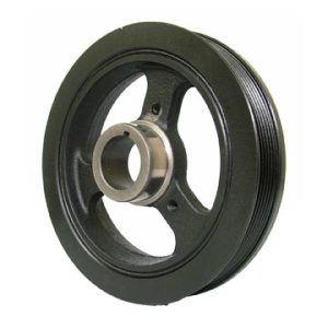 POWERBOND PB1478ST Harmonic Balancer; Street Performance; 6.73 Inch Overall Outside Diameter/ 1.75 Inch Nose Outside Diameter; Neutral; Iron