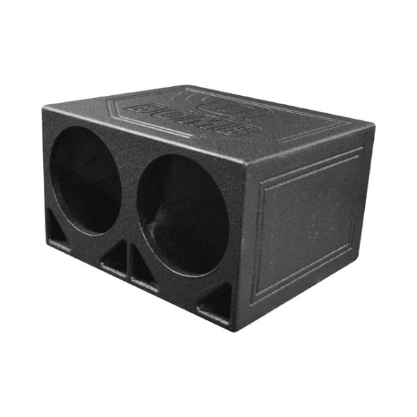 QPOWER QBOMB10TB Dual 10 INCH Turbo Ported Box