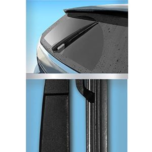 RAIN-X 850023 RearView Rear Wiper Blade, 16 Inch Composite Rear Wiper Blade, Fits Rock Lock 2 (Pack Of 1), Automotive Replacement Wiper Blades That Meet Or Exceed OEM Quality And Design Standards