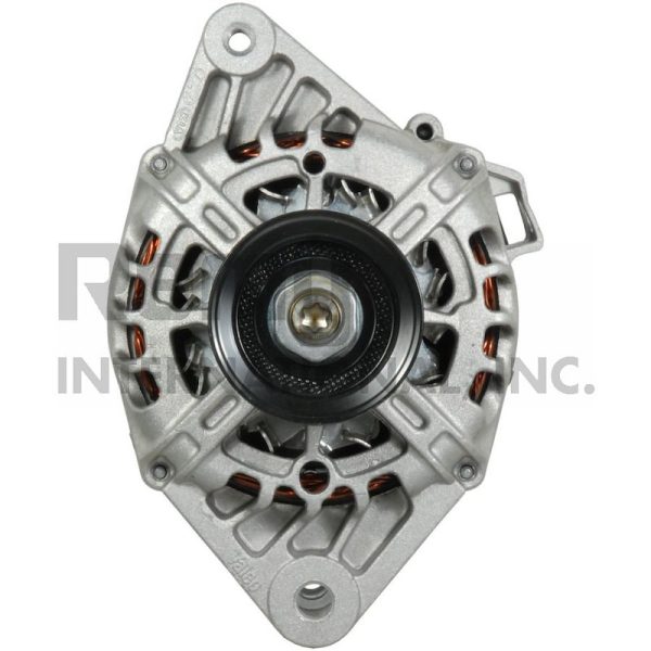 REMY 11117 Alternator/ Generator; OE Replacement; Alternator; 8 Millimeter x 1.25 Positive Battery Output Terminal; Internal Fan; Model VAIIA0; 59.5 Millimeter Nominal Pulley Diameter; 6 Groove Serpentine Belt Pulley; 90 Amps Output (REFURBISHED)