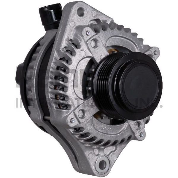 REMY 11119 Alternator/ Generator OE Replacement; Alternator; 8 Millimeter x 1.25 Positive Battery Output Terminal; Internal Fan; Model NDIISC6P; 66.6 Millimeter Nominal Pulley Diameter; 6 Groove Clutch Or Decoupler Pulley; 130 Amps Output (REFURBISHED)