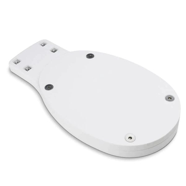 SEAVIEW ADA-BLANK MDLR TOP PLATE BLANK SPOTLIGHTS M2, For Use With ACR Electronics(RCL50B RCL75 RCL100 RCL1000 Models) Spotlight/ Omnisense(Mini Micro Models) Thermal Imaging Camera/ Oscar Sentry Camera; Modular Mount; White