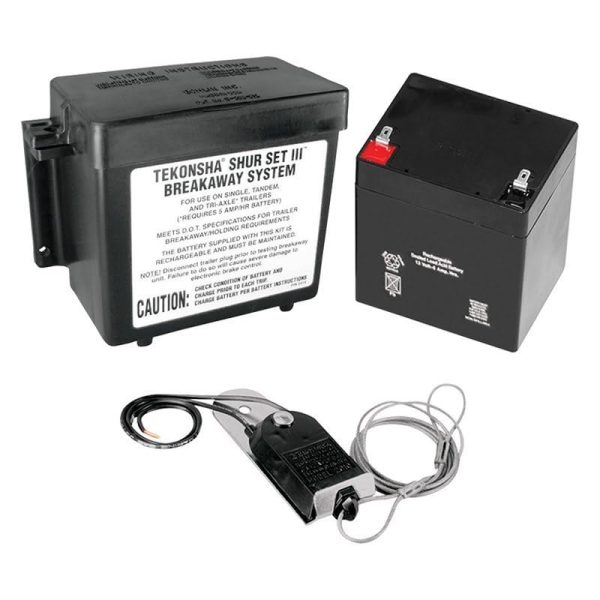 TEKONSHA 20005 Shur-Set III Polymer Lockable Breakaway System