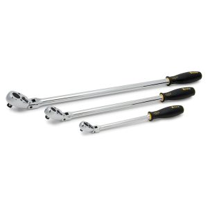 TITAN 11303 Extra Long Ratchet Set (3-Piece Set)